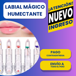 LABIAL HUMECTANTE TRANSPARENTE CON FLOR