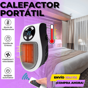 calefactor portátil Regulable + Control